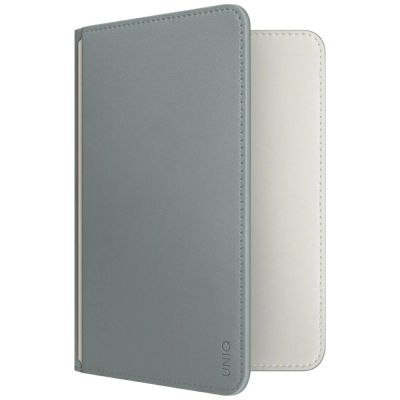 Uniq Belmont RFID Blocking Passport Case - Green/Ivory