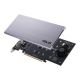 4. ASUS Hyper M.2 PCIe 3.0 x16 controller, 4x M.2 NVMe (2242/2260/2280/22110) GEN 3