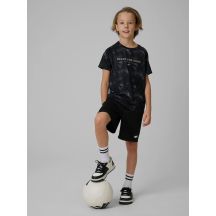 Boys' quick-drying sports shorts 4F 4FJRSS26TFSHM1693-20S