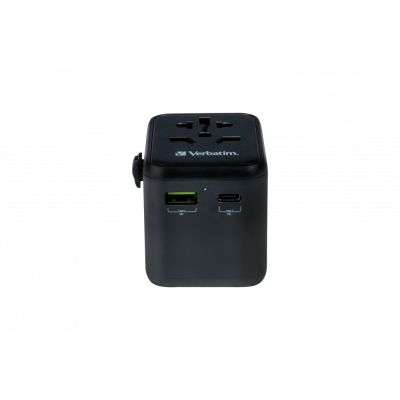 9. Verbatim 49544 Power Plug Adapter Universal Black