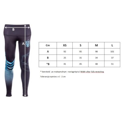 8. Women's set MASTERS top and leggings TL-MFE
