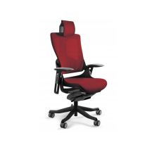 Wau 2 NW44 mesh office chair deepred/black