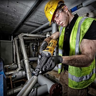 2. DeWALT DWE4884-QS Straight/Die Grinder Straight Die Grinder 25000 RPM Yellow 450 W