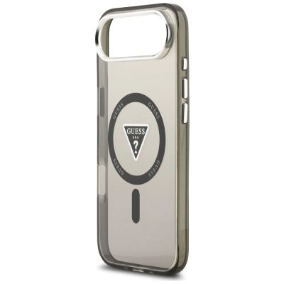 6. Guess IML Gradient Triangle Logo MagSafe case for iPhone Air - black
