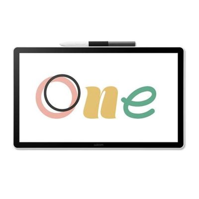 4. Wacom One 14 Graphics Tablet - On-screen graphics tablet with Wacom One Standard Pen and USB-C cable