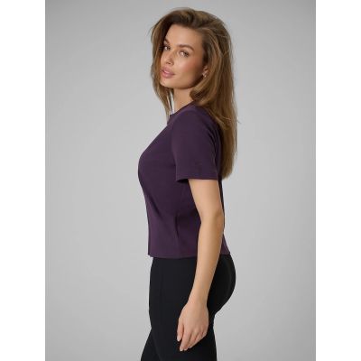 6. Women's regular plain T-shirt 4F 4FRAW25TTSHF3625-50S