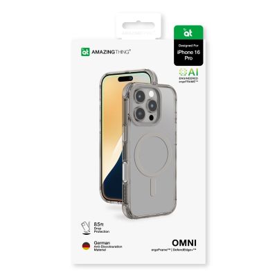 12. AmazingThing Omni Mag Case for iPhone 16 Pro - Gray