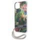 5. Guess GUHCP13SHFLSB iPhone 13 mini 5.4" blue/blue hardcase Flower Strap