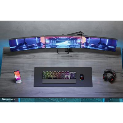 15. Neomounts NM-D775DX3BLACK Monitor Holder/Stand 68.6 cm (27") Desk Black