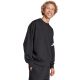 10. Men's adidas Essentials Loose Fit 3 Bar Logo Sweatshirt Black JF3542
