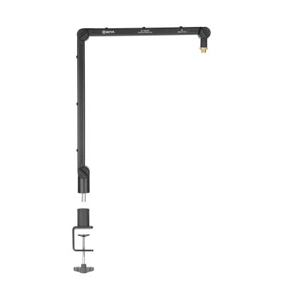5. Boya BY-BA30 Desktop Microphone Arm with Hidden Cable Management - Black