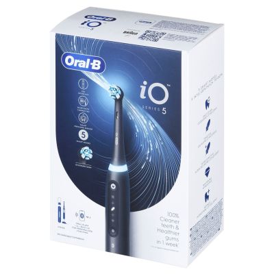 15. Braun Oral-B iO5 Matt Black Electric Toothbrush
