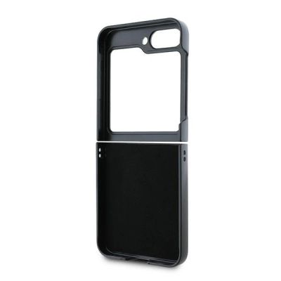 7. Guess Leather 4G Metal Logo Case for Samsung Galaxy Z Flip 6 - Pink