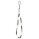 2. Guess pendant GUSTBCKH Phone Strap black-white/black-white Heishi Beads
