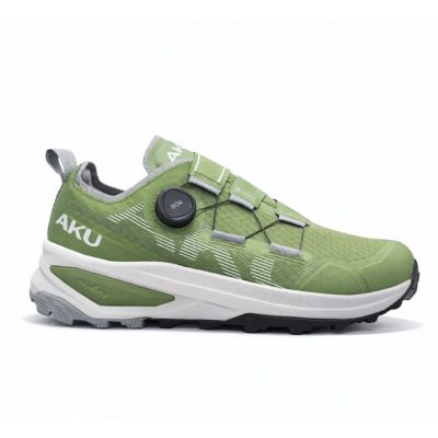 Aku men's trial trekking shoes Furiosa BOA Gore-tex Vibram fashionable green
