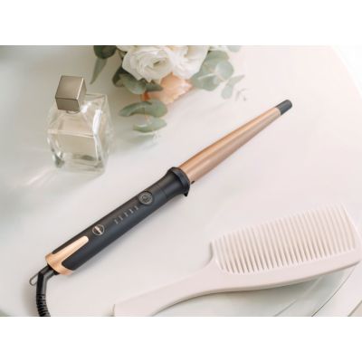 4. ELDOM HAIR CURLING IRON HS12 ZIA 45W ADJUSTMENT 120-200 DEGREES 5 PROGRAMS