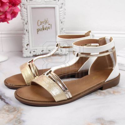 2. Roman sandals Potocki W WOL73B white