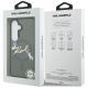 8. Karl Lagerfeld IML KC Script MagSafe Case for Samsung Galaxy S26 - Black