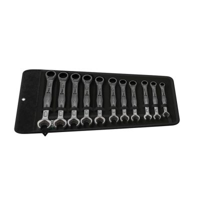 9. WERA ratchet open-end wrench, set of 11