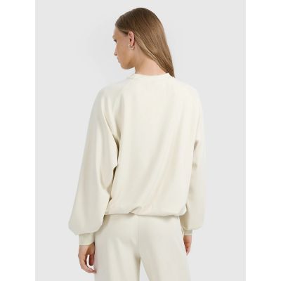 7. Women's 4F 4FRAW25TSWSF2508-12S modal sweatshirt with no zipper