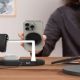 6. Tech-Protect A12 3in1 MagSafe Inductive Charger for Smartphone/Headphones/Smartwatch - Black