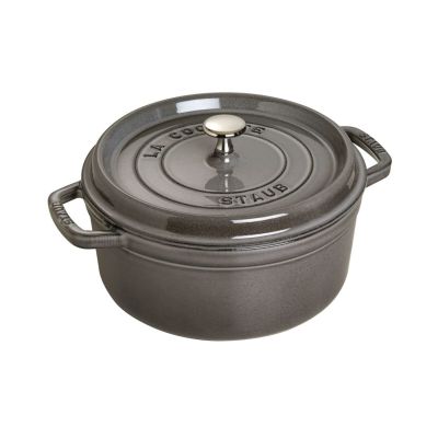 Round cast-iron pot STAUB 40509-312-0 – 5.2 l graphite