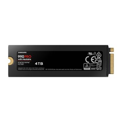 2. Samsung 990 PRO Heatsink 4TB SSD