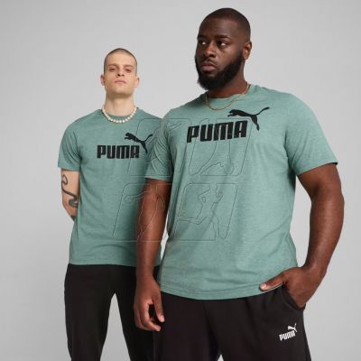 5. Puma Ess No.1 Logo Heathear Tee M 682551 30