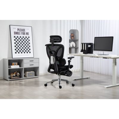 103. Activejet ergonomic office chair YK848, black