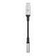 9. 3mk USB-C adapter - 3.5 mm minijack - silver