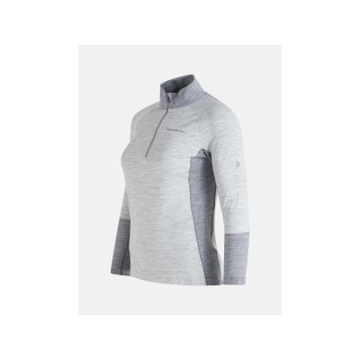 6. Peak Performance W Magic Half Zip Thermal Shirt Gray