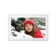 Denver PFF-1021WHITE Digital Photo Frame White 25.6 cm (10.1") Touchscreen Wi-Fi