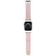 2. Karl Lagerfeld 3D Rubber Karl&Choupette Heads strap for Apple Watch 42/44/45/49mm - pink