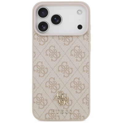 3. Guess 4G Small 4G and Classic MagSafe case for iPhone 17 Pro Max - pink
