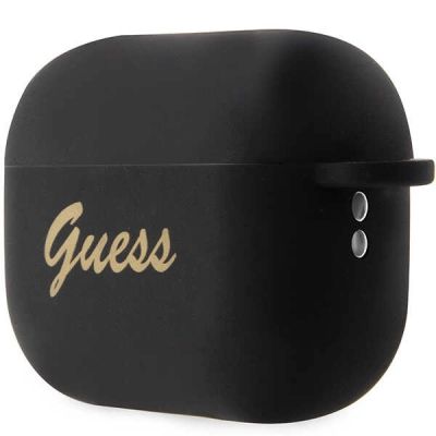 3. Guess GUAP2LSCHSK AirPods Pro 2 cover black/black Silicone Charm Heart Collection