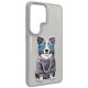 3. Nimmy Glasses Cool Dog Case for Samsung Galaxy S26 Ultra - Gray