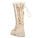 24. Rieker W RKR640 waterproof high snow boots, beige