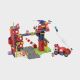 8. Marioinex Mini Waffle Building Blocks - City: Fire Station, 280 pieces