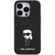 3. Karl Lagerfeld KLHCP15LGKNPSK iPhone 15 Pro Case - Black