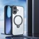 3. Dux Ducis Aimo Mag Case with Magnetic Ring and Stand for iPhone 17 – Black