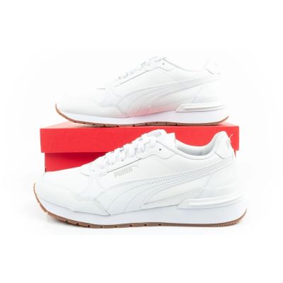 10. Puma ST Runner v4 sports shoes sneakers men's white leather fashionable