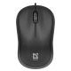Defender Mouse Patch MS-759 Optical 1000DPI 3P Black 52759