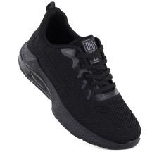Black men's sports shoes Big Star TT174145