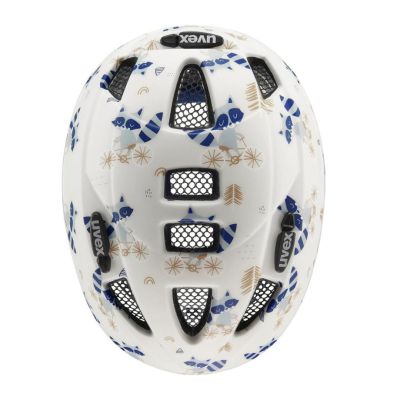 UVEX Kid 2 CC children's bike helmet 46-52cm, raccoon matt