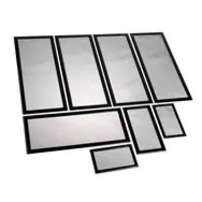 Demciflex Staubfilter-Set for Lian Li PC-O11 Air - black/schwarz
