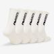 3. Kubota 5-pack of i love kubota socks cream K25SS-300-002-01-5