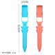 16. Nintendo Switch 15-in-1 Family Accessory Pack 2 - Orange and Blue Set