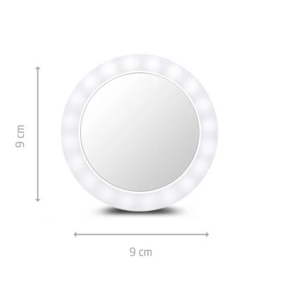 3. Ecomed by Medisana CM-20E cosmetic mirror with backlight for selfies/blogs