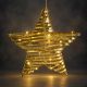 4. DECORATIVE STAR 20 LED 30 CM GOLD