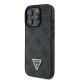 2. Guess Leather 4G Triangle Strass MagSafe Case for iPhone 16 Pro Max - Black